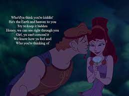 Maybe you would like to learn more about one of these? I Won T Say I M In Love Im In Love Lyrics Disney Quotes Disney Funny