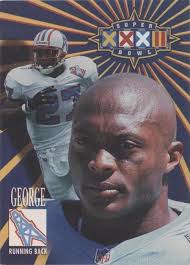 1998 Collector's Edge Super Bowl Card Show Eddie George #25 for sale