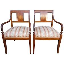 Biedermeier Carver Chairs Early 1900s Swedish Antique Marquetry Inlays Art Deco Carver Chair 4 Dining Chairs Art Deco