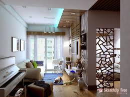 1425 Interior Interior Scene Sketchup Model Free Download Interior Design Living Room Modern Loft Neoclassical Interior
