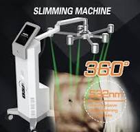 Non-Invasive 6D Laser Fats Beauty Machine Lipolysis Green Light Lipo Cold  Laser 532Nm For Fat Loss