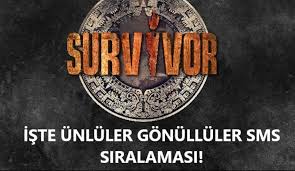 Ünlüler ve gönüllüler takımlarının sms sıralamaları her hafta exxen'de. Survivor Unluler Gonulluler Sms Siralamasi 21 Nisan Sali Acunn Com Video Izle Adadan Kim Elendi Ajansspor Com