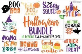 Here is the free happy halloween porch svg, the witch is in might be my favorite, spooky with ghosts is. Halloween Svg Bundle Graphic By Thedesignhippo Creative Fabrica Halloween Images Free Halloween Cute Halloween