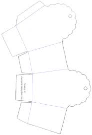 These templates can be used to make boxes for weddings, birthdays or as a thank you note. Template For Favor Box Box Template Printable Box Templates Printable Free Templates Printable Free