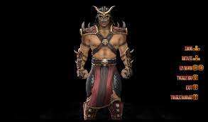 On the game that was released in 2011, you cannot play as shao kahn. Playable Bosses Mod Mortal Kombat Komplete Edition Mods