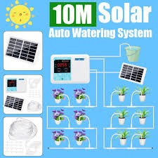 Easy to install and set up, this unit will water either 5 large hanging baskets or 12 x 3.8 gal. Buy Intelligent Garden Automatic Watering Device Solar Energy Chargingpotted Plant Drip Irrigation Water Pump Timer System At Affordable Prices Free Shipping Real Reviews With Photos Joom