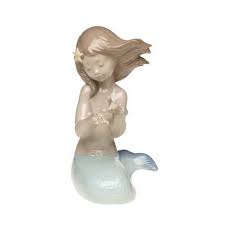 Hand sculpted, carved and glazed ceramic mermaid figurine with her hair as a. Little Girl Ceramic Mermaid Figurine Buy Ceramic Mermaid Little Mermaid Figurine Ceramic Mermaid Figurine Product On Alibaba Com