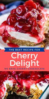 Classic Cherry Delight Recipe Crazy For Crust Recipe Cherry Recipes Dessert Cherry Cheesecake Recipe Cherry Pie Filling Recipes