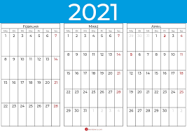 Hier gibt's nicht nur jeden tag die aktuelle kalenderwoche sondern auch eine übersicht mit allen kalenderwochen (kw) für das jahr 2021 und einen kalender mit allen kw (kalenderwochen) für 2021. Kalender Februar Marz April 2021 Blue Kalender Februar Kalender Kalender Vorlagen