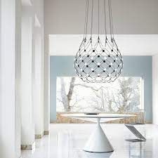 Add an edison bulb for the perfect exposed industrial style look. Luceplan Mesh Pendant Luminaire Connox