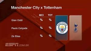 Neste sábado (13), manchester city e tottenham se enfrentam no etihad stadium, partir das 14h30 (de brasília), pela 24ª rodada do campeonato. Liga Dos Campeoes Manchester City X Tottenham Quem Avanca A Semifinal Da Champions League Espn Video Na Veia
