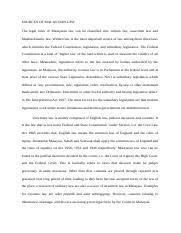 Dominant source of malaysian law. Sources Of Malaysia Law Sources Of Malaysian Law The Legal Rules Of Malaysian Law Can Be Classified Into Written Law Unwritten Law And Muslim Islamic Course Hero