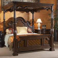 3 piece bedroom furniture set upholstered 2 nightstands plus headboard, frame in king, queen or double/full size matting dresser available (king size 513b) $409.00 $ 409. Villa Cascina California King Canopy Bed By Michael Harrison Collection Fine Furniture Design Bedroom Bed Design Furniture Design