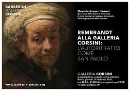 Rembrant at the Corsini Gallery, Exhibition Corsini Gallery, Rome