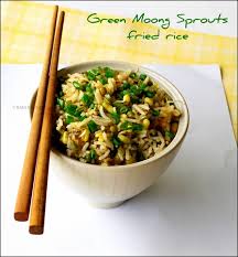 Firstly, soak whole moong dal in water for overnight. Green Gram Sprouts Fried Rice Recipe Raks Kitchen