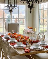 Get 5% in rewards with club o! Beautiful Harvest Tablescape Martha Stewart Fall Tablescape