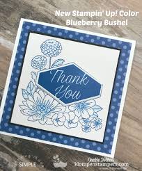 Stamping Made Simple Using Accented Blooms Stamp Set Klompen Stampers Stamped Cards Stamping Up Cards Hand Crafted Cards