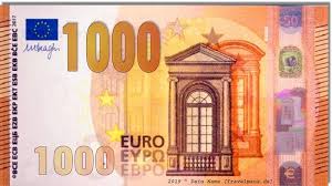 Euroscheine als scheck,.den man natürlich nicht wirklich einlösen kann. Geschenkscheck Zum Ausdrucken Kostenlos
