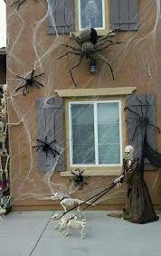 Want to discover art related to skeleton_dog? Walking Skeleton Dog Halloween Window Decorations Exterior Halloween Decorations Halloween Silhouettes