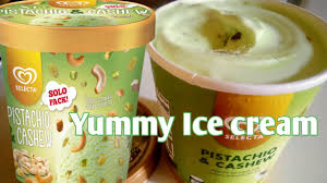 Churn the pistachio custard in an ice cream maker according to manufacturer's instructions. Kain Tayo Ng Pistachio And Cashew Ice Cream Selecta Youtube