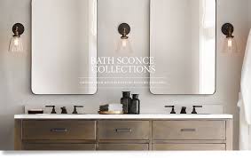 Sconces Restoration Hardware Bathroom Bathroom Sconces Sconces
