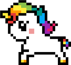 Aujourd'hui j'ai dessiner un dessin en pixel art très facile à faire , un petit coeur. Simple Easy Unicorn Pixel Art Novocom Top