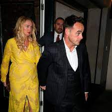 The newly married couple were pictured smiling as they left st michael's church in heckfield, hampshire, after their wedding. Ant Mcpartlin And Anne Marie S Sweet Love Story From Colleagues To Soulmates Mirror Online