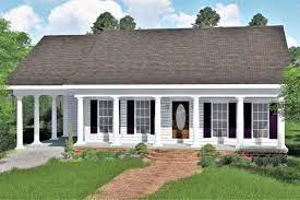 Amazingplans.com offers southern home house plans from designers in the united states and canada. 2 Bedrm 1152 Sq Ft Small Southern Country Plan 123 1007