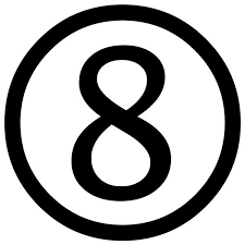 Number 8 ❤ liked on Polyvore featuring numbers, backgrounds, fillers,  words, text, arrows and numbers & symbols