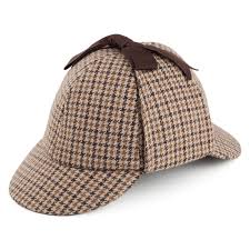 Jaxon James Houndstooth Sherlock Holmes Deerstalker Hat Brown From Village Hats Sherlock holmes clipart detective hat clipart smoking pipe clipart. jaxon james houndstooth sherlock holmes deerstalker hat brown