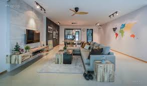 By angling the chaise lounge and locating the coffee table near the couch, there is still room for traversing the space. 16 Exquisite Living Room Designs In Malaysia Atap Co