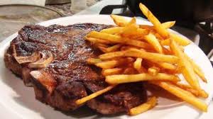 Add the butter to a frying pan over high heat. Steak Frites Potatoes Beef Steak Recipe No Recipe Required