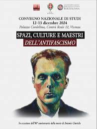 12/13 dicembre a Palazzo Cordellina: Convegno nazionale di studi su “Spazi,  culture e Maestri dell'antifascismo”