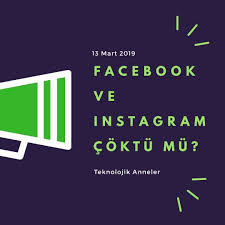 Bilgisayar tarayıcımdan herhangi bir şekilde instagram'a giremiyorum. Instagram Coktu Mu Teknolojik Anneler