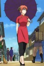 gin tama kagura red cosplay costume 銀魂神楽 マンガのイラスト アニメ 銀魂