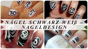 Wesentlich sind dabei insbesondere die stufe des produktes, in bezug auf der verarbeitung auch der merkmalen. Nagel Schwarz Weiss Nageldesign Youtube