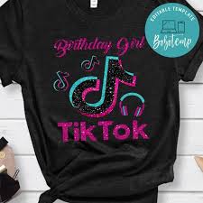 Check spelling or type a new query. Tiktok Birthday Girl Music T Shirt Bobotemp