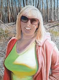 This work is acrylic