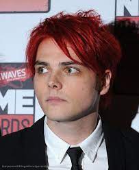 My Chemical Romance Photo Gerard Way Gerard Way Red Hair My Chemical Romance Gerard Way