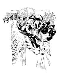 Despite his silver hair that matches his name, quicksilver also has a silver/metallic jacket on. X Men Month Sabertooth Sotd By Robertatkins On Deviantart Sabertooth X Men Cool Pictures