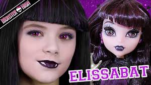 monster high elissabat doll makeup