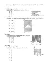 Jadi, koordinat titik berat benda adalah (5; Soal Dinamika Rotasi Dan Kesetimbangan Benda Tegar Un