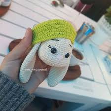 Amigurumi Sapkali Tavsan Turkce Tarif Free Amigurumi Bunny Girl With Hat English Pattern Tavsanciklar Tig Isleri Orme Bebekler