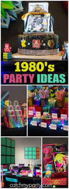 See more ideas about 80s theme party, 80s theme, 80s party. 80 S Party Birthday 30th Birthday Bash Catch My Party 80s Birthday Parties 80s Party Decorations 80s Theme Party