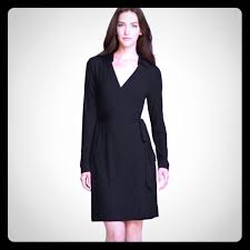 Freshen up your closet for less. Calvin Klein Black Wrap Dress Buy Clothes Shoes Online