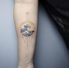 Great wave tattoo in santa cruz, reviews by real people. The Great Wave Off Kanagawa Tattoo On The Right Inner