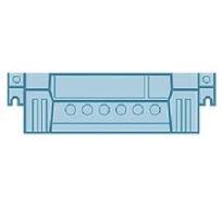 Siemens 6SL3266-1AD00-0VA0 Gland plate Siemens Sinamics V20