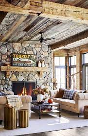 Another interesting rustic living room design idea is by installing pallet woods on the ceiling of your living room. 25 Rustic Living Room Ideas Modern Rustic Living Room Decor And Furniture