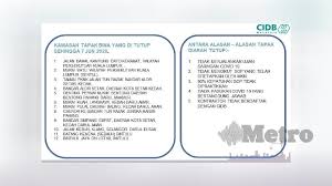Jabatan keselamatan dan kesihatan pekerjaan. Gagal Patuh Sop 12 Tapak Pembinaan Diarah Tutup