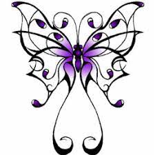 Fibromyalgia Awareness Tattoo Tribal Butterfly Tattoo Tattoos Butterfly Tattoo Designs